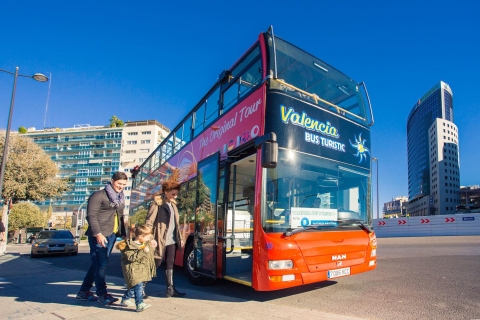 Valencia: Boleto de 48 horas de autobús Hop-on-Hop-Off y San NicolásOpcion estandar