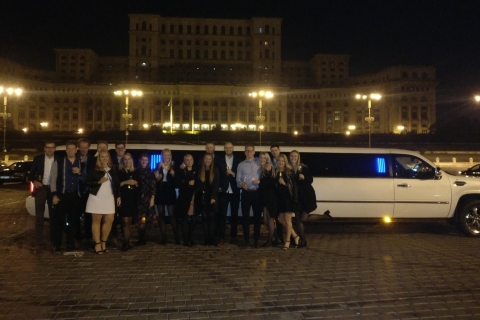 Bucarest : Dîner VIP, promenade en limousine et clubbing