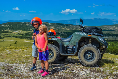 From Split: Cetina Family Quad Tour with Picnic Single Rider