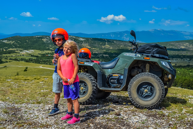 From Split: Cetina Family Quad Tour with Picnic Single Rider