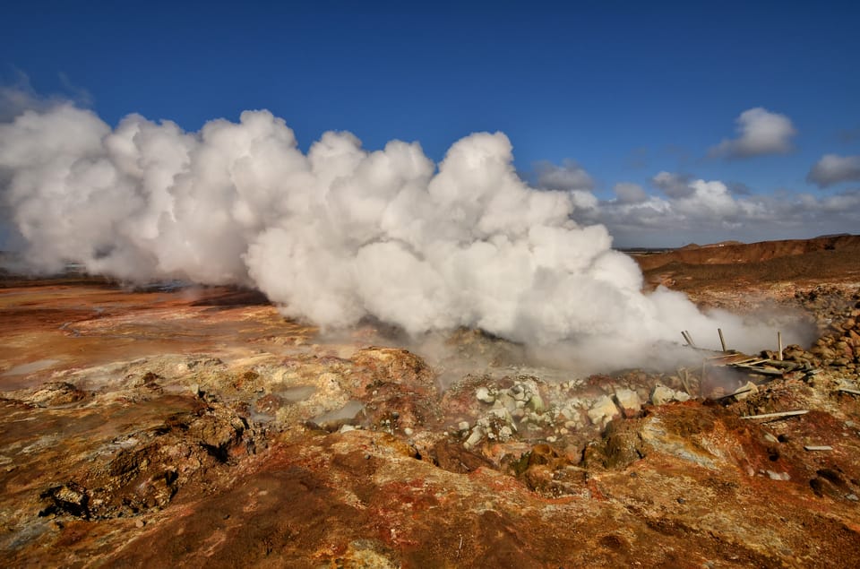 Desde Reikiavik Excursión en grupo reducido al Geoparque de Reykjanes