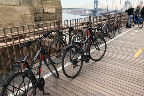 Brooklyn: Manhattan & Brooklyn Bridge 2-stündige Fahrradtour