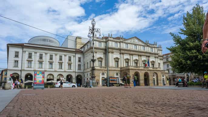 tour privado do teatro alla scala e igreja de san fedele