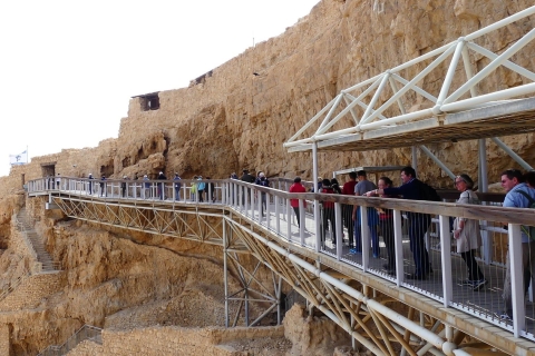 Depuis Tel Aviv : parc national de Masada et mer MorteTel Aviv : parc national de Masada et mer Morte en français