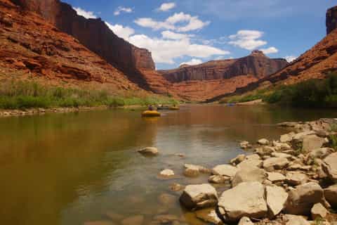 From Moab: Colorado River Half-Day Rafting Trip