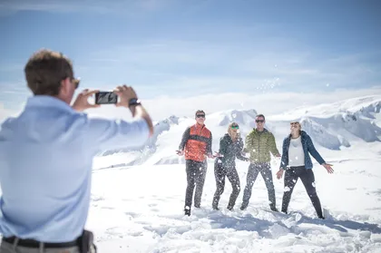 Fox Glacier: Hubschrauberrundflug mit Schneelandung