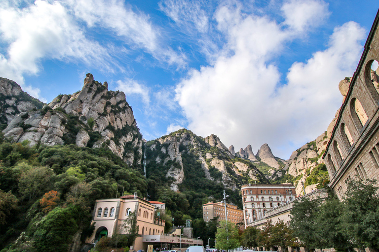 From Salou: Montserrat Monastery and Colonia Güell