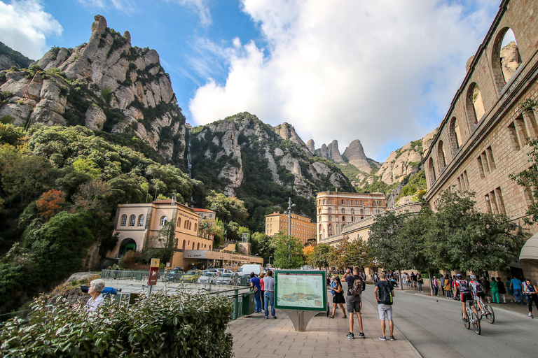 From Salou: Montserrat Monastery and Colonia Güell