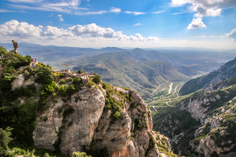 From Salou: Montserrat Monastery and Colonia Güell