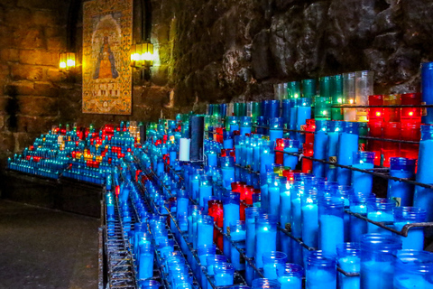From Salou: Montserrat Monastery and Colonia Güell