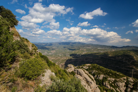 From Salou: Montserrat Monastery and Colonia Güell