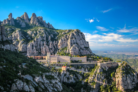 From Salou: Montserrat Monastery and Colonia Güell