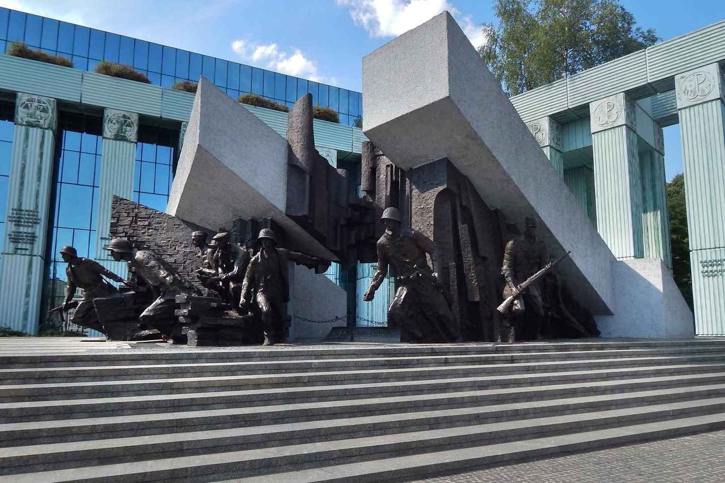 Warsaw: WWII Private Tour by Retro Minibus with Hotel Pickup