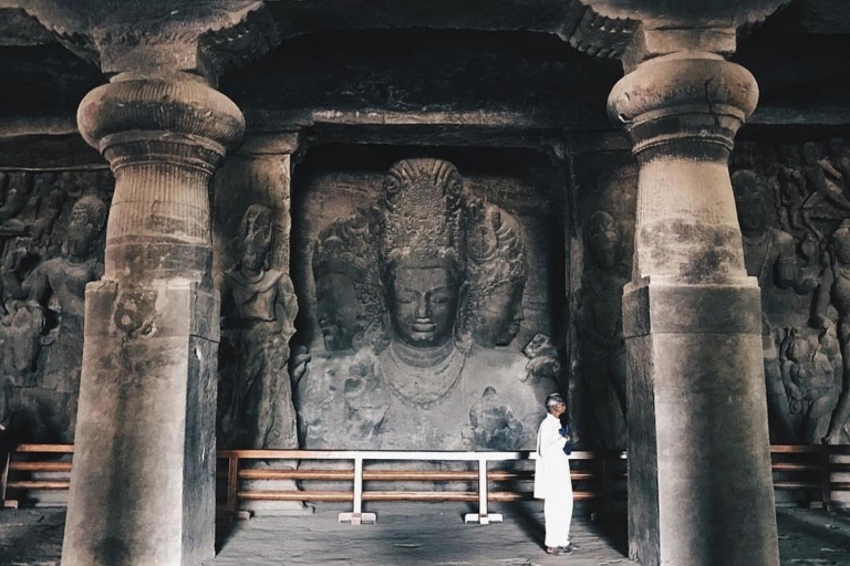 Mumbai: privé 2-daagse stad en Elephanta Island-tour