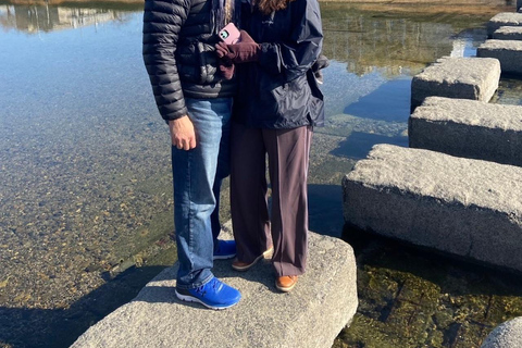 E-Bike Tour in Kyoto with Asuka, Japanese graduate student