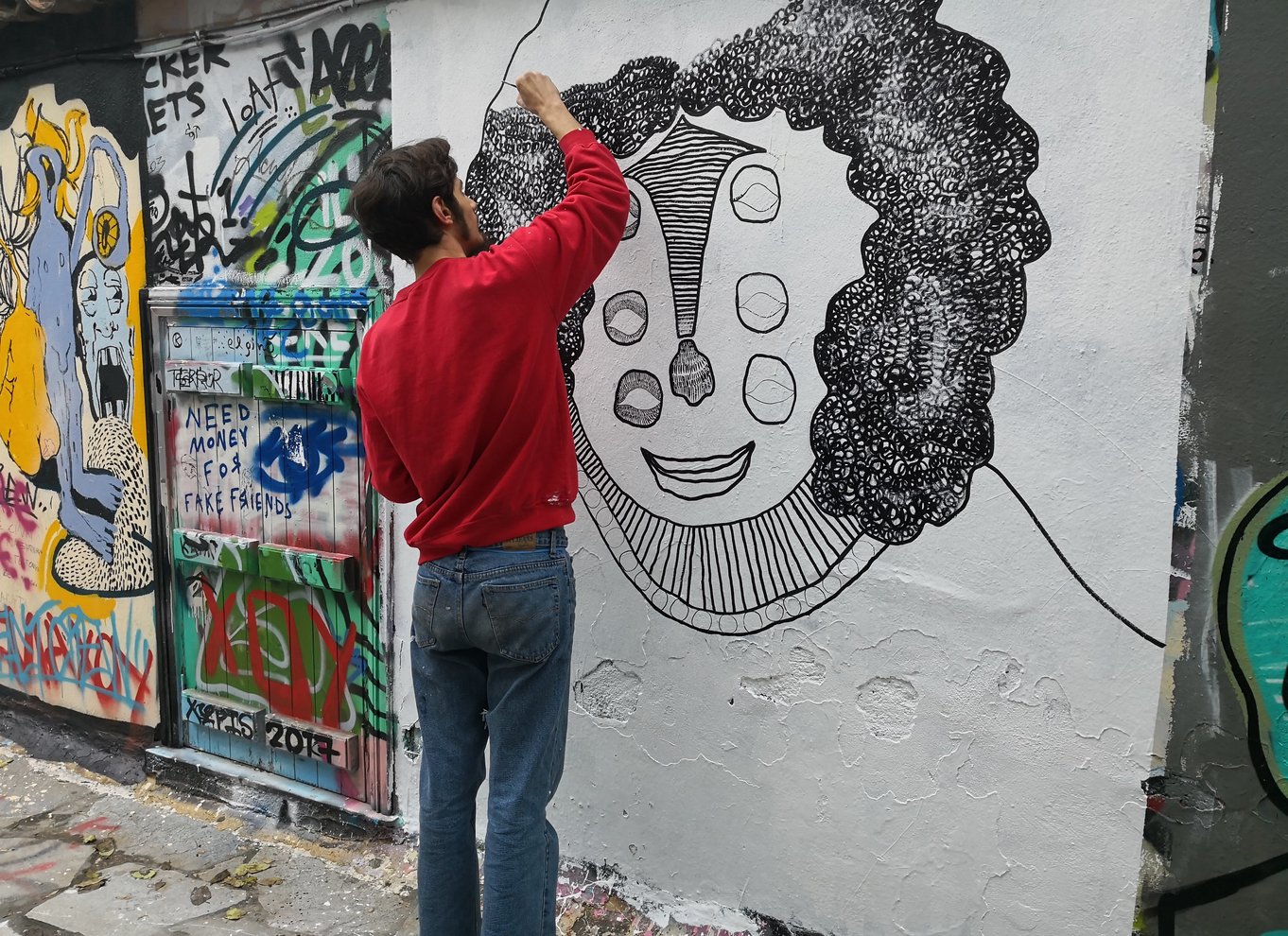 Athen: Guidet urban gadekunst-tur