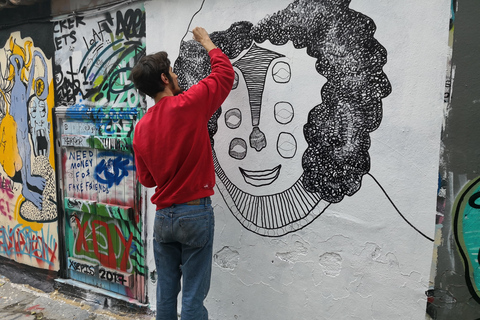 Athen: Geführte Straßenkunst-Tour durch die StadtAthen: Kleingruppentour mit Führung durch die Straßenkunst