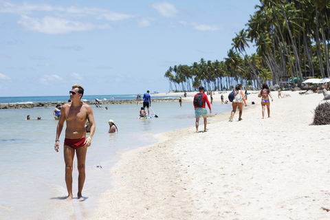 Recife: Carneiros Beach Day TourFrom Recife Hotels: Portuguese speaking