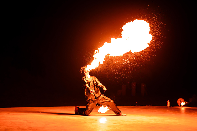 Abu Dhabi: Evening Desert Experience with BBQ Dinner & Shows 4 Hour Private Desert Safari No Dinner and Shows