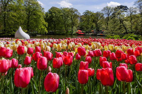 Amsterdam: Keukenhof Ticket with Shuttle Bus + Canal Cruise