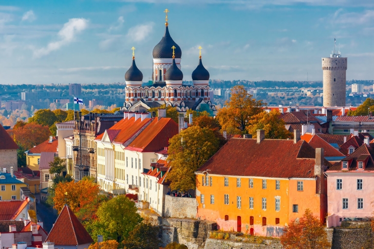 Van Helsinki: Tallinn begeleide dagtour per veerbootTour met hoteltransfer