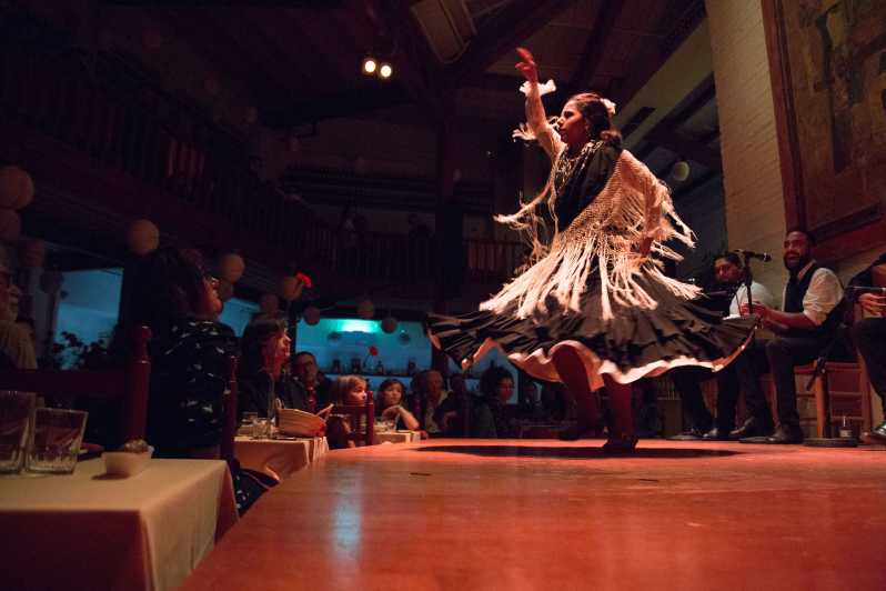 Barcelone : spectacle de flamenco, dîner au Tablao de Carmen