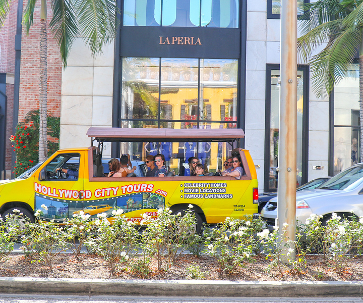 Los Angeles: Hollywood & Celebrity Homes Open-Air Bus Tour