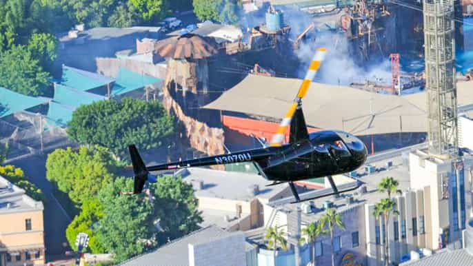 beverly hills and hollywood helicopter tour