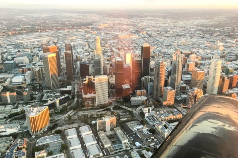 Los Angeles: Wycieczka lotnicza nad HollywoodLot Hollywood dla grupy 2 osób
