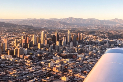 Los Angeles: Wycieczka lotnicza nad HollywoodLot Hollywood dla grupy 2 osób