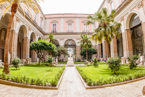 Naples : billet pour le musée archéologique et Pemcards