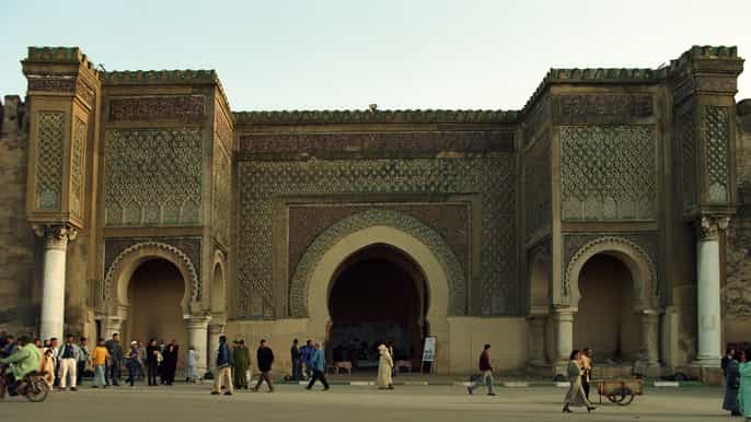 meknes recorrido a pie de la medina