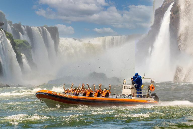 Äventyr vid Iguazu Falls: Safari, fågelpark och vattenfall