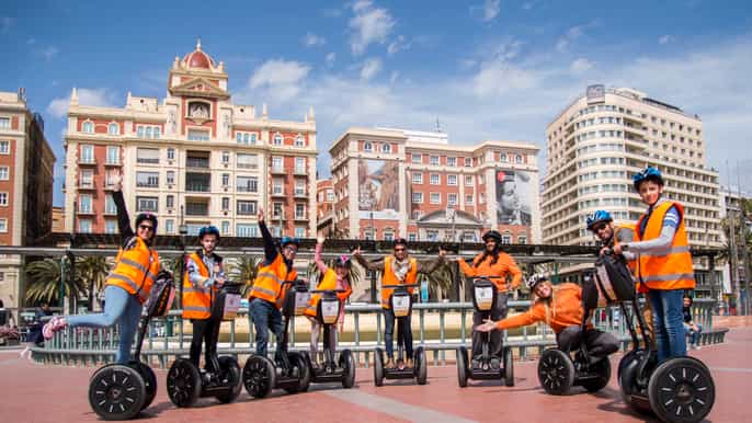 malaga segway city highlights tour