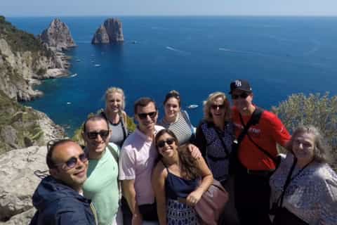 From Naples: Capri and Blue Grotto Day Tour