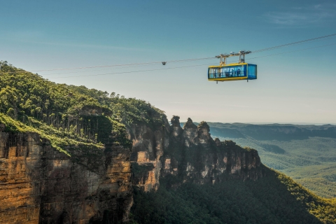 Katoomba: hop on, hop off-bus Blue Mountains en Scenic World