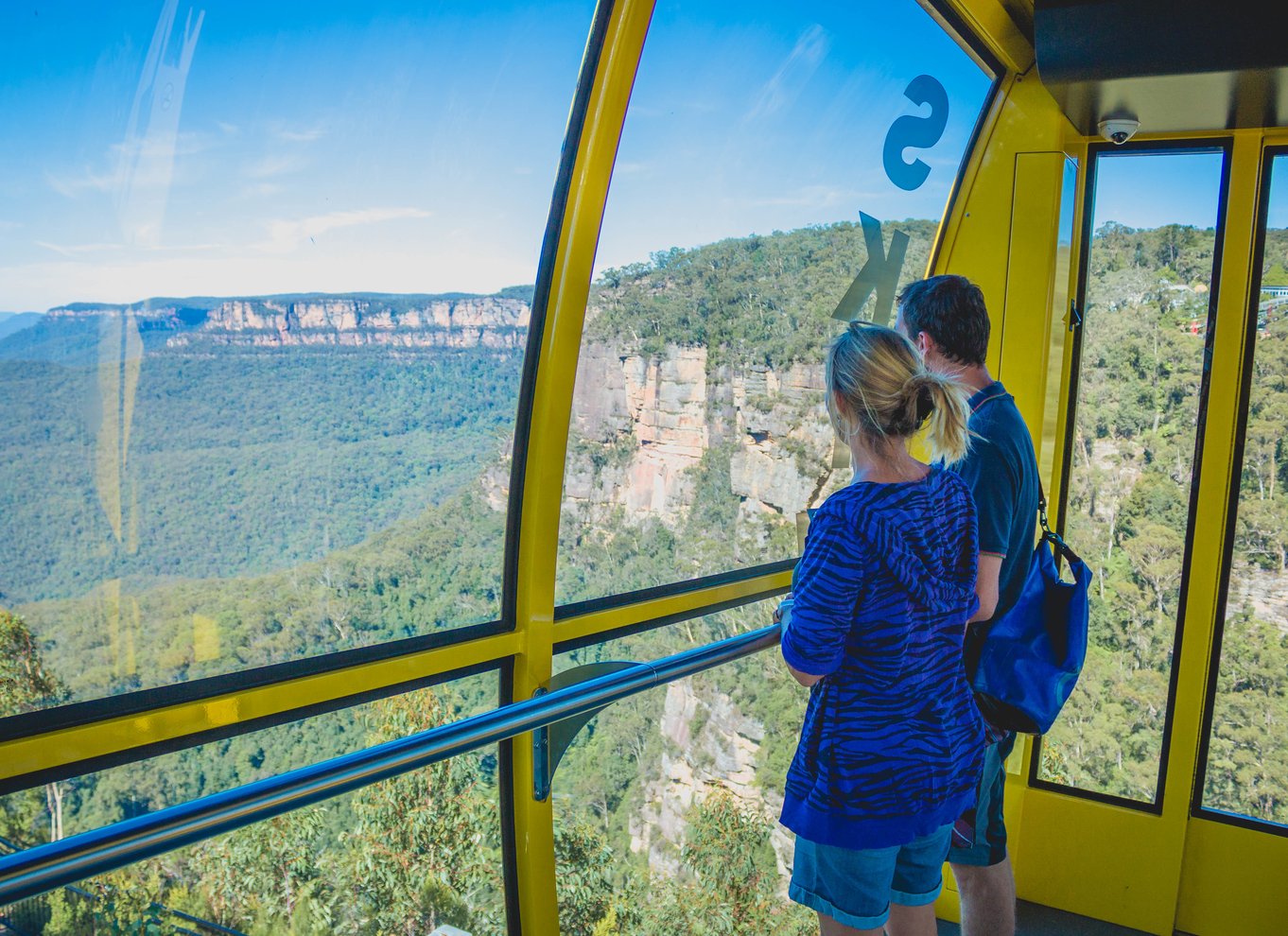 Katoomba: Lyrebird Hop-On Hop-Off og Scenic World Pass