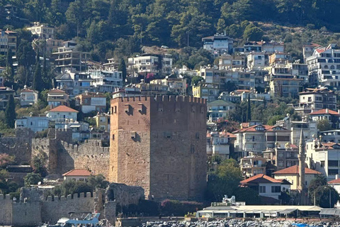 Alanya Boat, City,Cable Car & Sunset Tour from Side & Alanya ALANYA SUNSET TRIP CABLE CAR EXLUDED