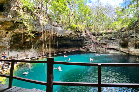 Valladolid: Ek Balam, X’Canché & X’Canahaltún cenotes, lunch