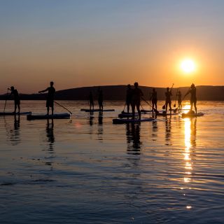 Lago Balaton: Sunset SUP Tour Tihany