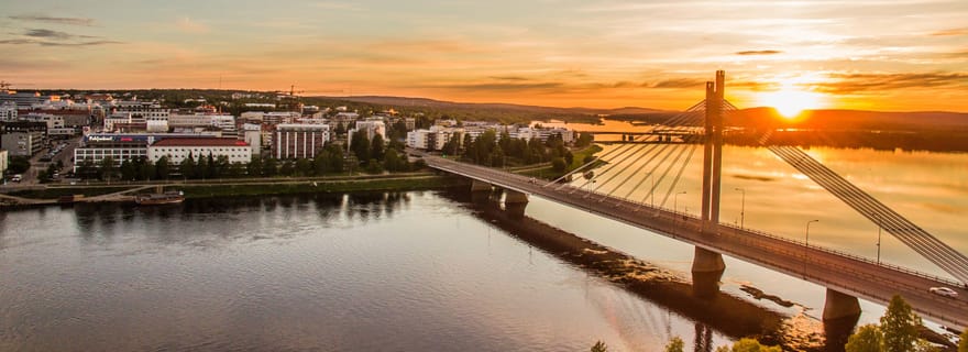 Rovaniemi : Visite photographique du soleil de minuit