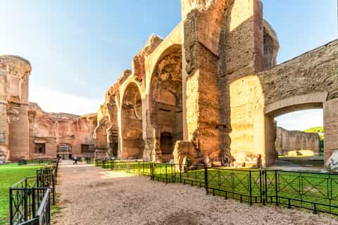 rome baths of caracalla entrance ticket