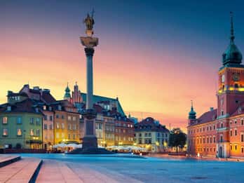 Warschau: Altstadt, Königsschloss und Palast der Kultur und Wissenschaft Warschau: Altstadt, Königsschloss und Palast der Kultur und Wissenschaft