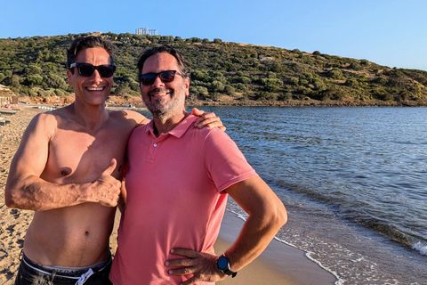 Visite privée de Sounion : juste votre groupe et des photos professionnellesVisite privée de Sounion : uniquement votre groupe et des photos professionnelles