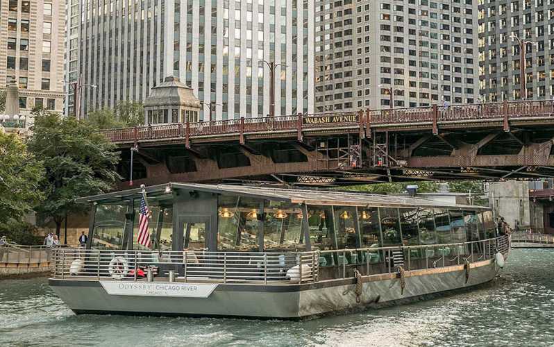 chicago river cruise with lunch