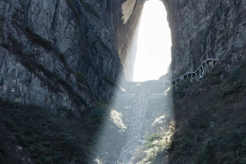 National Forest Park, Tianmen Mountain & Glass Bridge Ticket National Forest Park Ticket + 3 Cableways & 1 Elevator