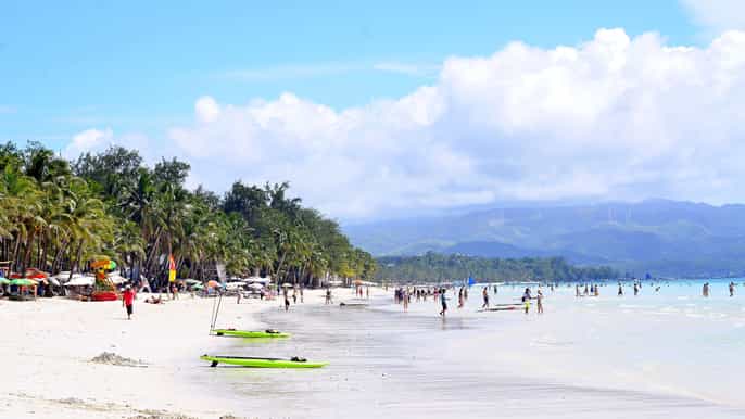 boracay carabao island tour with water sports bbq feast