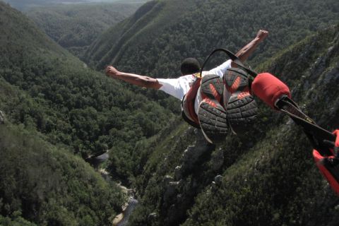 Tsitsikamma: Bungee Jump com Tirolesa e Sky Walk