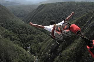 Bloukrans: Bungee-Jumping/Windenfahrt & Skywalk-Tour