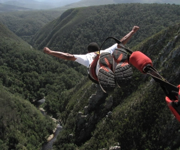 Plettenberg Bay: Bungyjump med zipline och Sky Walk